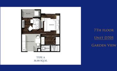 Condo en venta de 1 habitaciones en Sattahip, Chonburi