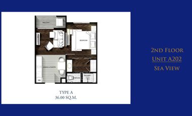 For sale 1 bed condo in Sattahip, Chonburi