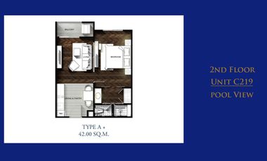Condo en venta de 1 habitaciones en Sattahip, Chonburi