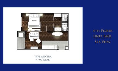 For sale 1 bed condo in Sattahip, Chonburi
