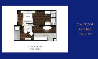 For sale 1 bed condo in Sattahip, Chonburi