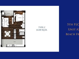 For sale 1 bed condo in Na Jomtien, Pattaya