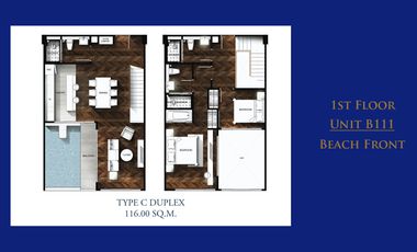For sale 2 ベッドルーム condo in Sattahip, Chonburi