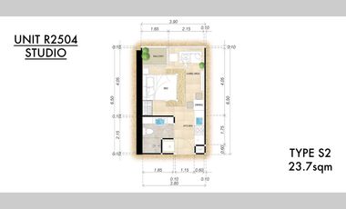 For sale studio condo in Jomtien, Pattaya