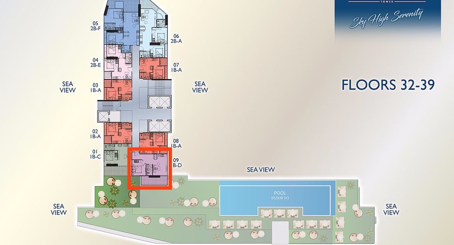 For sale 1 bed condo in South Pattaya, Pattaya