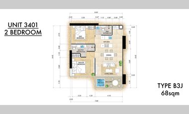 Продажа 2 спальни кондо в Йомтиен, Паттайя