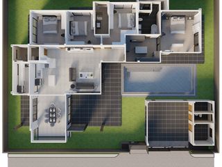 Casa en venta de 4 habitaciones en Bang Lamung, Chonburi