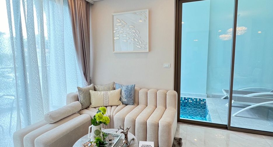 À vendre 1 chambre condo à Jomtien, Pattaya
