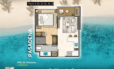 For sale 1 bed condo in Jomtien, Pattaya