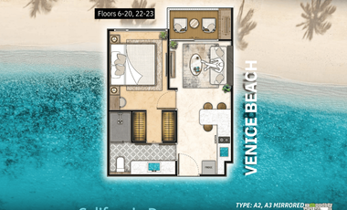 Condo en venta de 1 habitaciones en Jomtien, Pattaya