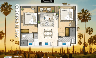 Wohnung zum Kauf mit 2 Zimmer in Jomtien, Pattaya