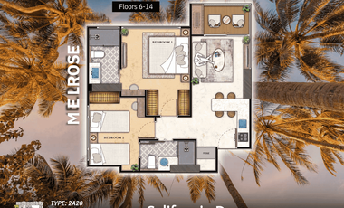 Wohnung zum Kauf mit 2 Zimmer in Jomtien, Pattaya