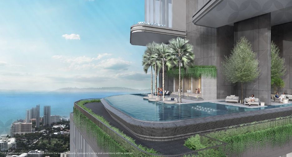 À vendre 1 chambre condo à Bang Lamung, Chonburi