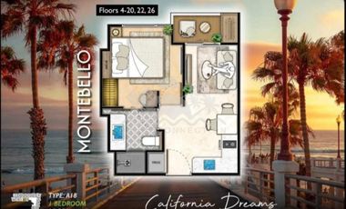 For sale 1 bed condo in Jomtien, Pattaya