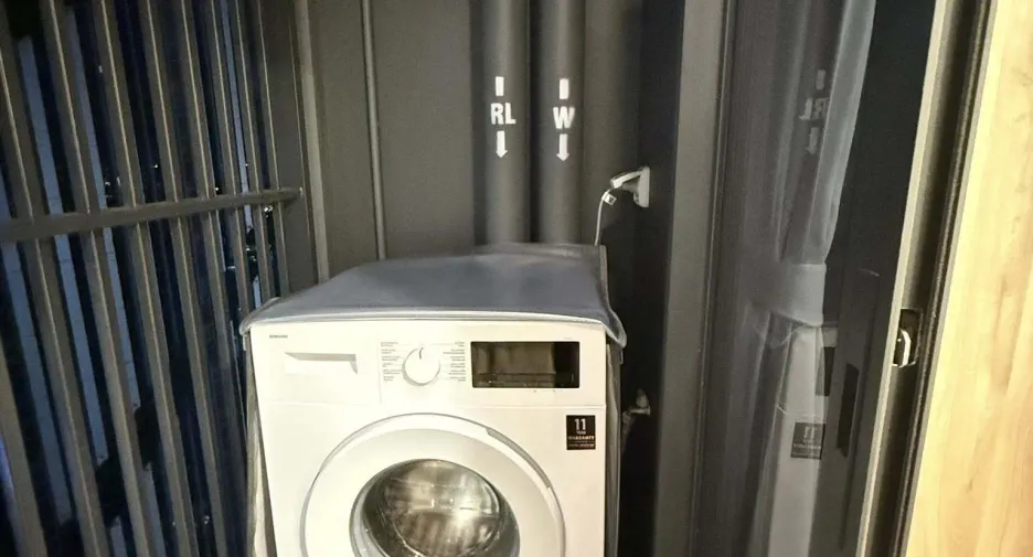 Wohnung zur Miete mit 1 Zimmer in Huai Khwang, Bangkok