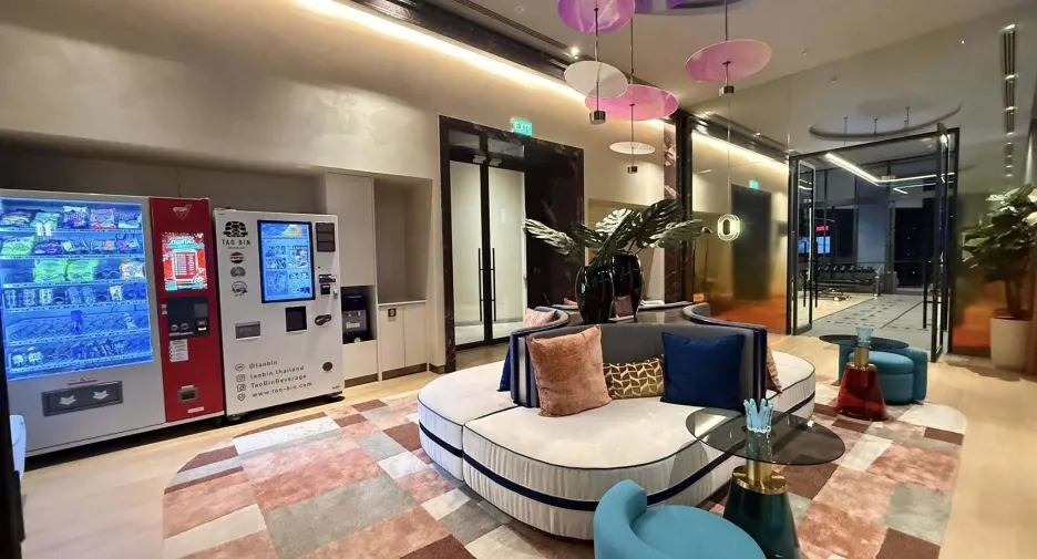 Wohnung zur Miete mit 1 Zimmer in Huai Khwang, Bangkok