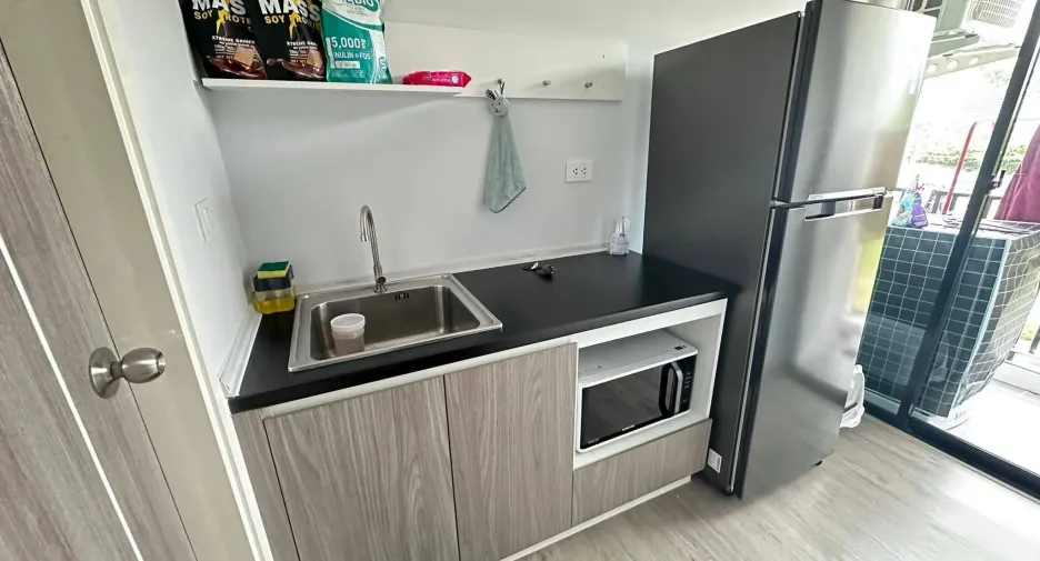 À louer 1 chambre condo à Mueang Samut Prakan, Samut Prakan