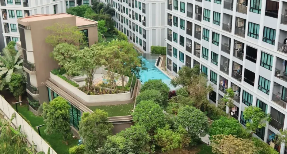 For rent studio condo in Khlong Luang, Pathum Thani