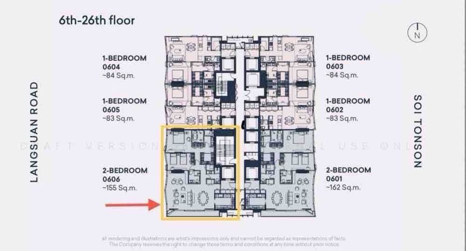 Condo en venta y en alquiler de 2 habitaciones en Pathum Wan, Bangkok