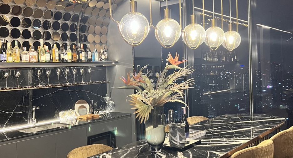For rent 1 bed condo in Huai Khwang, Bangkok
