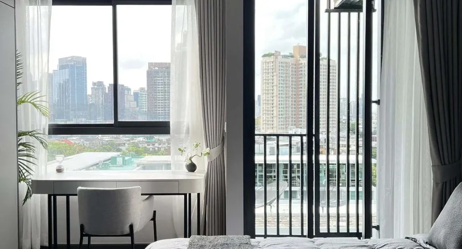 À louer studio condo à Khlong Toei, Bangkok