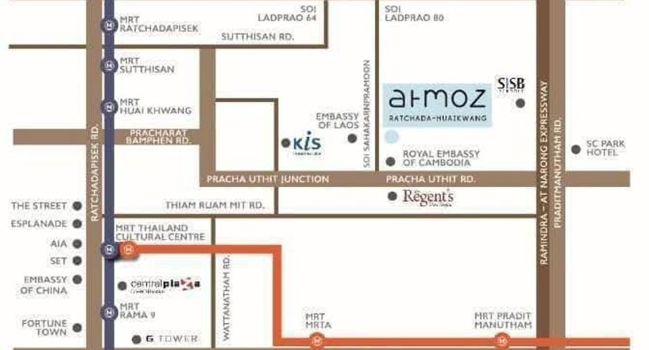 Wohnung zum Kauf mit 2 Zimmer in Wang Thonglang, Bangkok