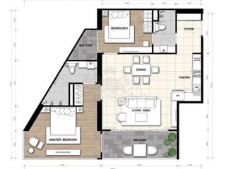 For rent 2 bedrooms condo in Bang Lamung, Chonburi