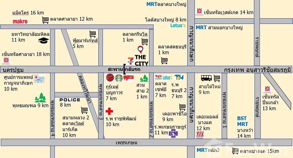 Haus zur Miete mit 4 Zimmer in Thawi Watthana, Bangkok