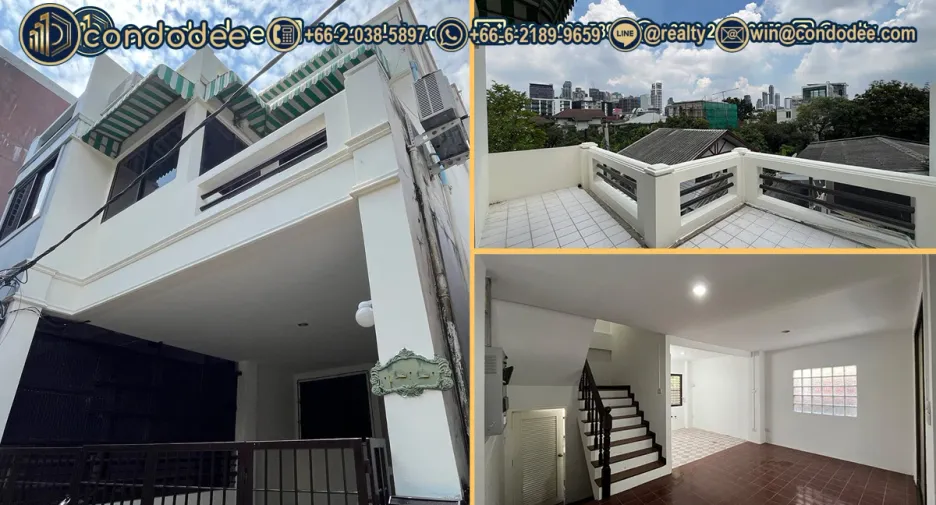 Casa adosada en venta de 4 habitaciones en Watthana, Bangkok