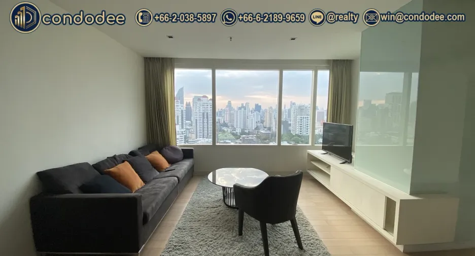 À vendre 2 chambres condo à Watthana, Bangkok