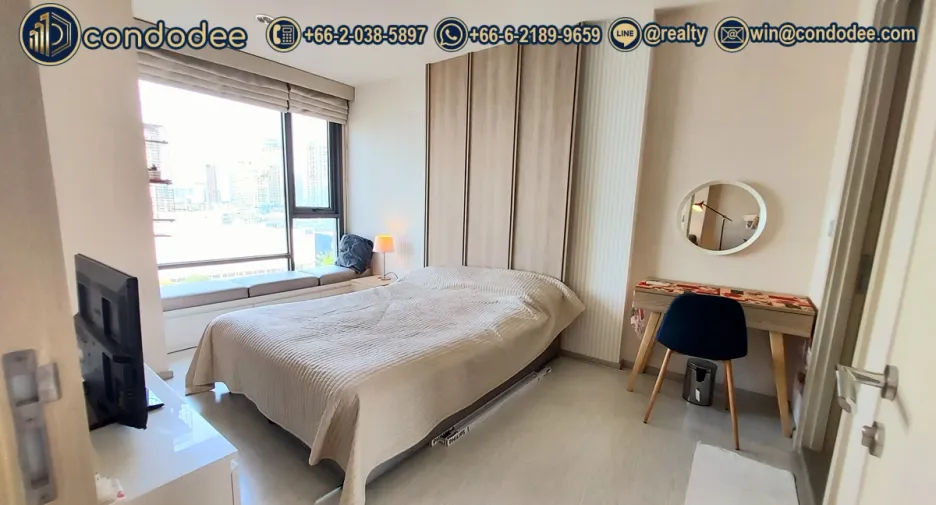 Condo en venta de 1 habitaciones en Khlong Toei, Bangkok