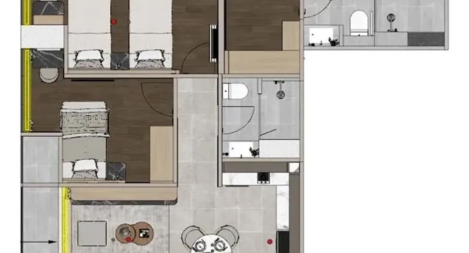 For rent 2 bedrooms condo in Pathum Wan, Bangkok
