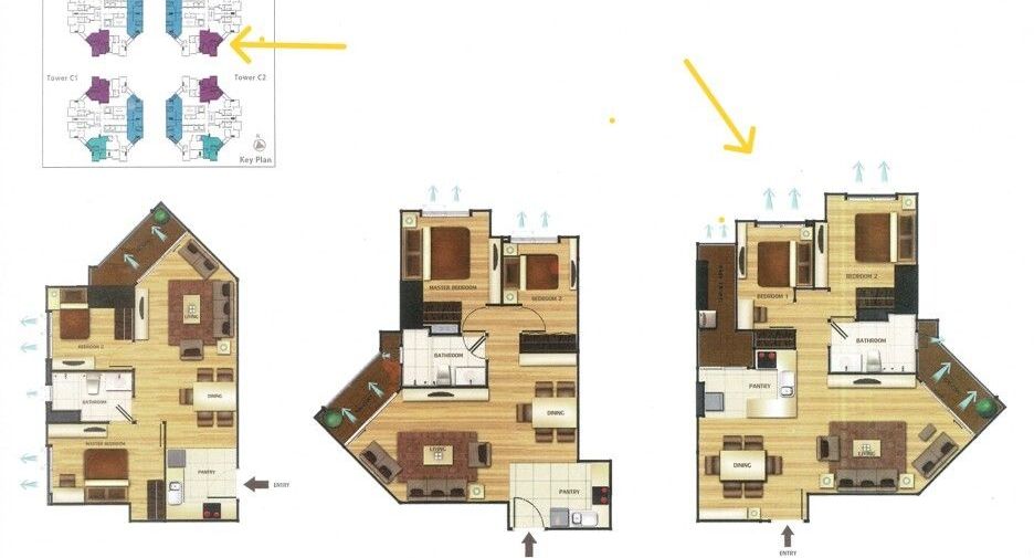 Wohnung zum Kauf mit 2 Zimmer in Huai Khwang, Bangkok