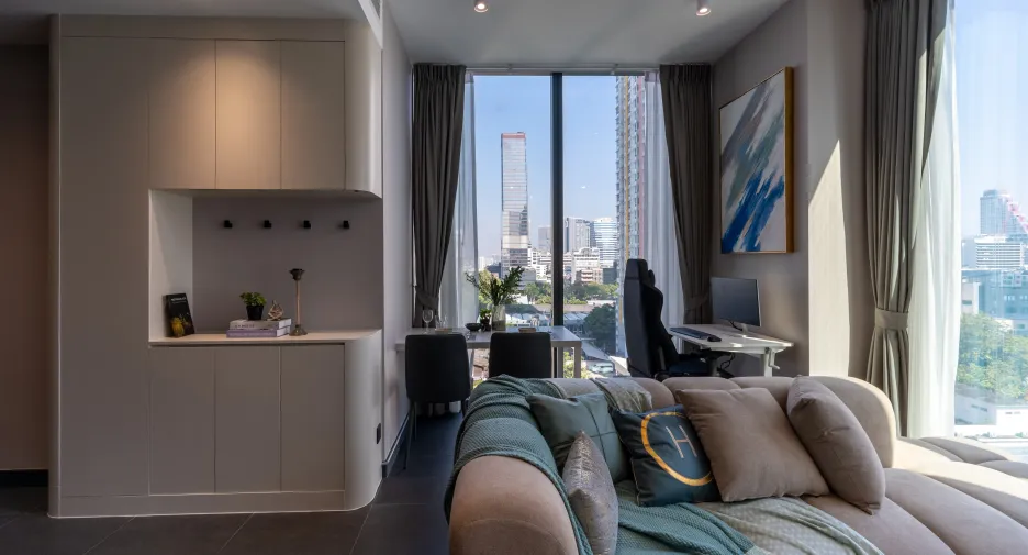 For rent 1 bed condo in Sathon, Bangkok