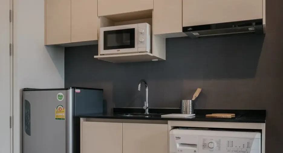 Wohnung zur Miete und zum Kauf mit 1 Zimmer in Huai Khwang, Bangkok
