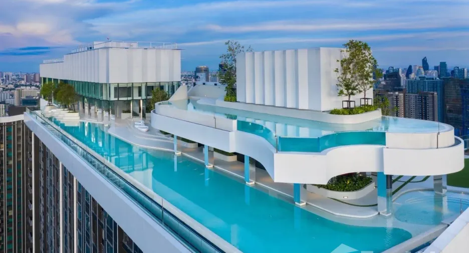 For rent 1 bed condo in Huai Khwang, Bangkok