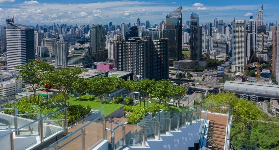 For rent 1 bed condo in Huai Khwang, Bangkok