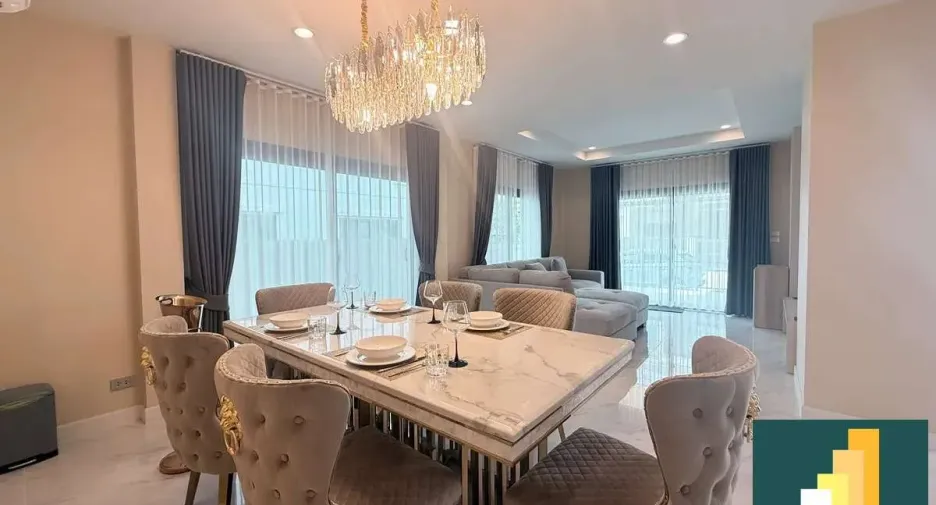 For rent 3 bedrooms house in Bang Lamung, Chonburi
