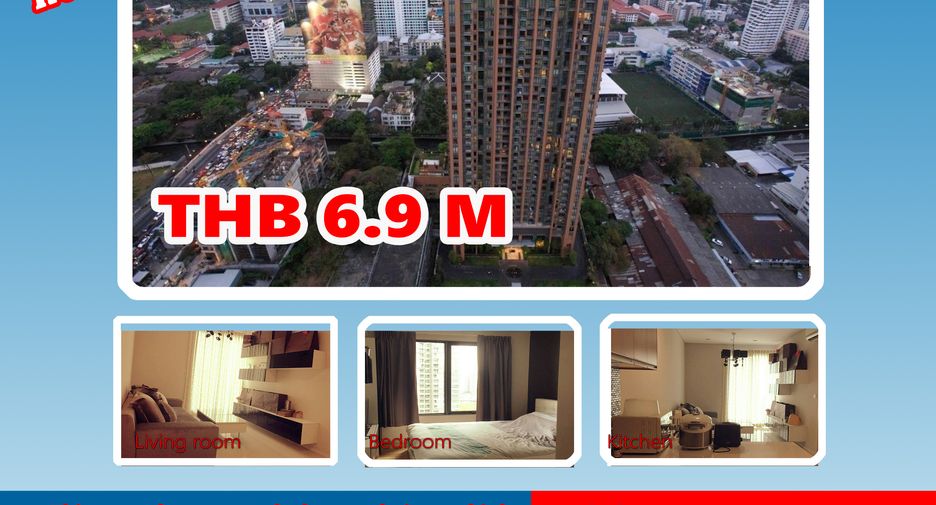 ขาย 1 เตียง คอนโด ใน วัฒนา, กรุงเทพฯ