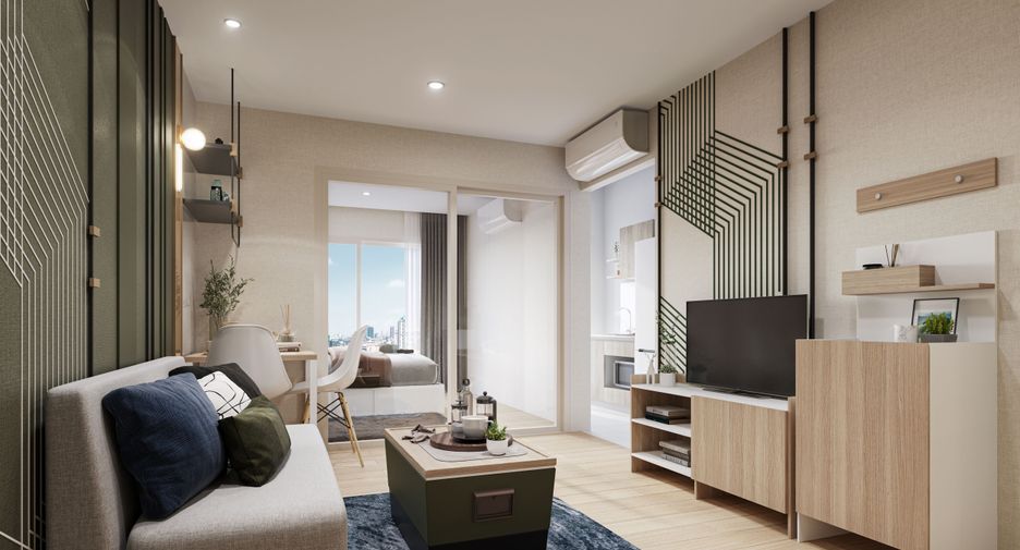 Продажа 1 кровать кондо в Mueang Samut Prakan, Самутпракан