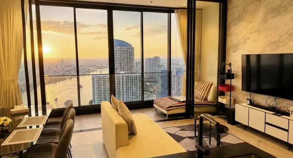 For sale and for rent 2 bedrooms condo in Khlong San, Bangkok