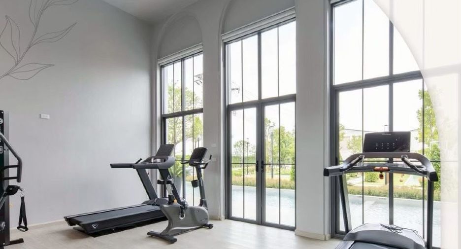 For rent 2 bedrooms townhouse in Bang Phli, Samut Prakan