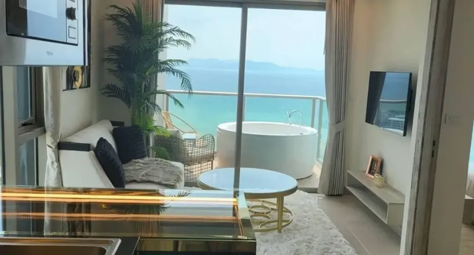 For sale and for rent 1 bed condo in Jomtien, Pattaya