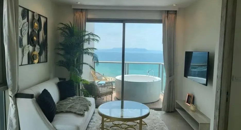 For sale and for rent 1 bed condo in Jomtien, Pattaya
