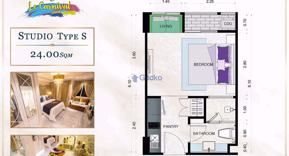 For sale 1 bed condo in Jomtien, Pattaya