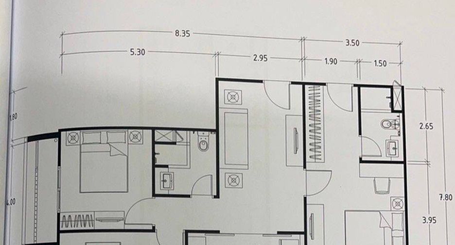 Condo en alquiler y en venta de 3 habitaciones en Chatuchak, Bangkok