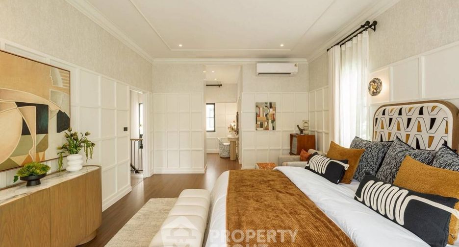 For rent and for sale 4 bedrooms house in Bang Phli, Samut Prakan