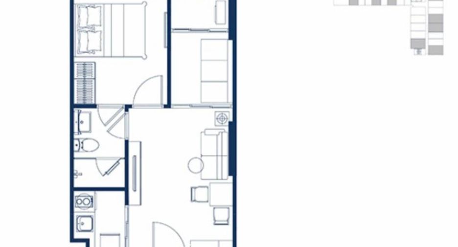 For sale 1 bed condo in Ratchathewi, Bangkok