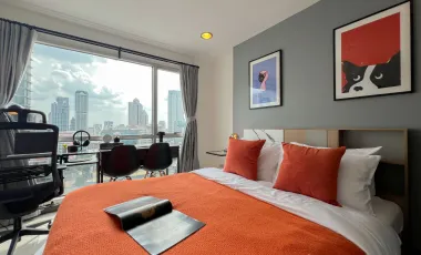 Wohnung zur Miete mit 2 Zimmer in Sathon, Bangkok