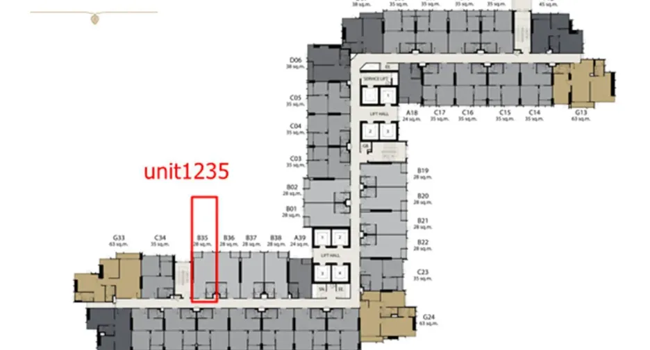 For sale and for rent 1 bed condo in Pathum Wan, Bangkok
